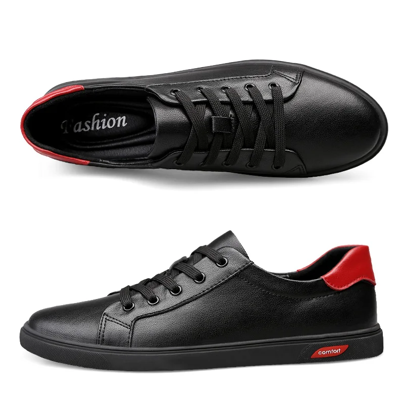 High Quality Genuine Leather Man Shoes Luxury Sneakers Men Spring & Autumn Fashion Shoes Men Brand Design Footwear Casual Shoes
High Quality Genuine Leather Man Shoes Luxury Sneakers Men Spring & Autumn Fashion Shoes Men Brand Design Footwear Casual Shoes