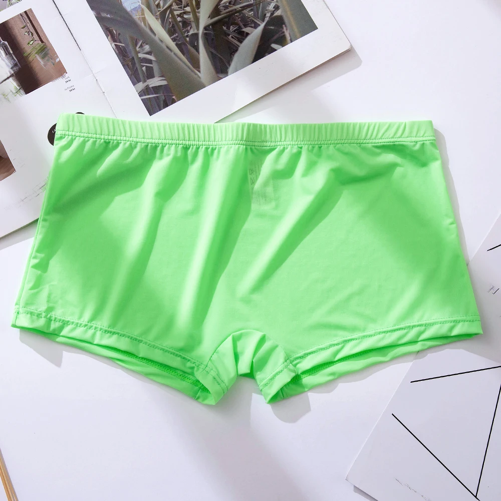 Men's Breathable Comfy Ice Silk Boxer Briefs Shorts Bulge Pouch Panties Comfortable Thin Men Underpants Male Underwear Bikini
Men's Breathable Comfy Ice Silk Boxer Briefs Shorts Bulge Pouch Panties Comfortable Thin Men Underpants Male Underwear Bikini