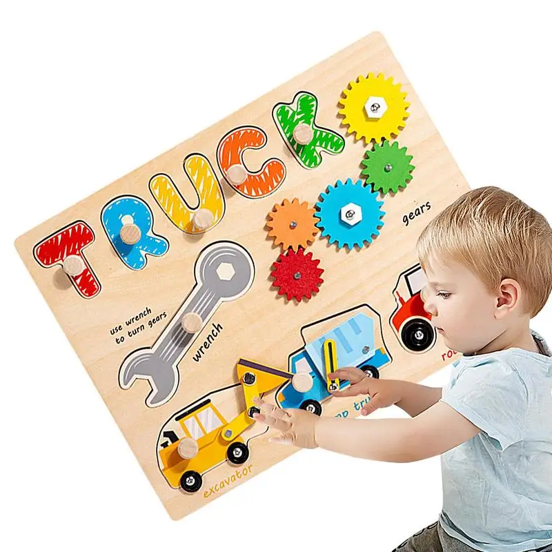 

Activity Board Montessori Sensory Fidget Wooden Boards Preschool Learning Activities Travel Hand Puzzles Learning & Education To