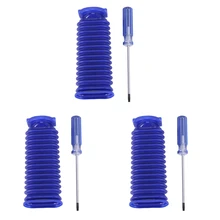 3X for Dyson V6 V7 V8 V10 V11 Soft Velvet Roller Suction Blue Hose Replacement for Home Cleaning Vacuum Cleaner
3X for Dyson V6 V7 V8 V10 V11 Soft Velvet Roller Suction Blue Hose Replacement for Home Cleaning Vacuum Cleaner