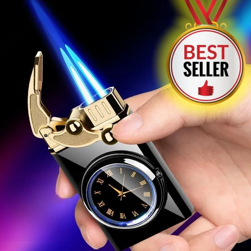 Windproof Direct Charge Metal Large Fire Butane Gas Turbine Torch Lighter Kitchen Outdoor Barbecue Camping Cigar Tool Men's Gift
Windproof Direct Charge Metal Large Fire Butane Gas Turbine Torch Lighter Kitchen Outdoor Barbecue Camping Cigar Tool Men's Gift