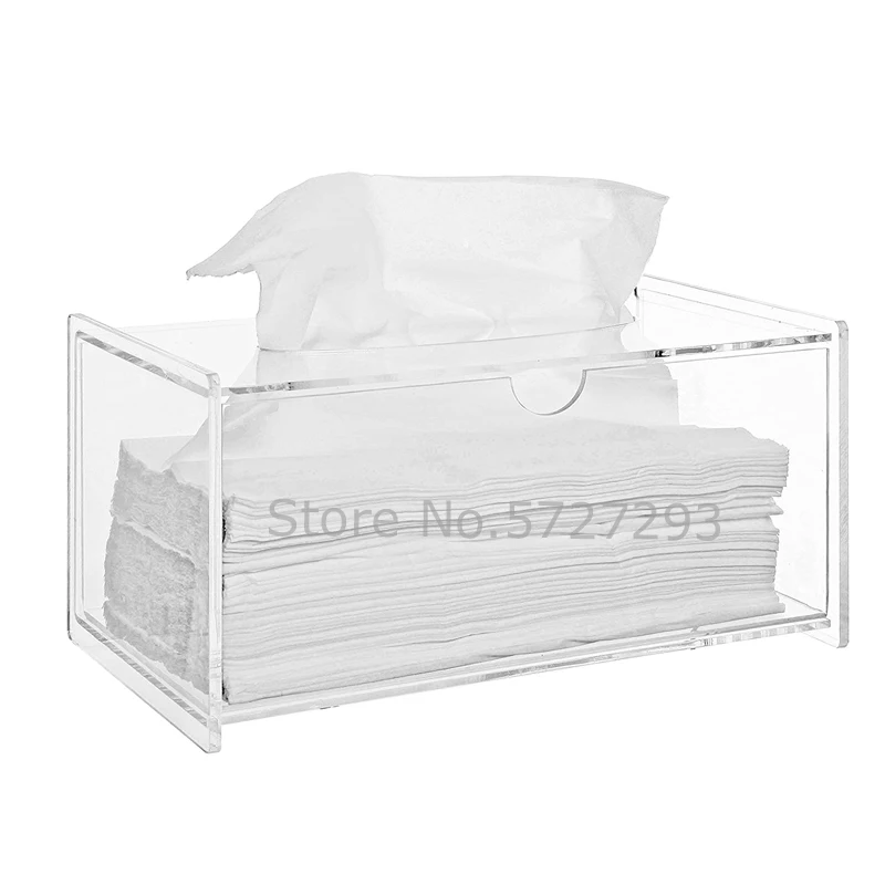 Clear Acrylic Tissue Box Cover Facial Paper Towel Dispenser Rectangular Dryer Sheet Box Organizer for Bathroom Kitchen
Clear Acrylic Tissue Box Cover Facial Paper Towel Dispenser Rectangular Dryer Sheet Box Organizer for Bathroom Kitchen