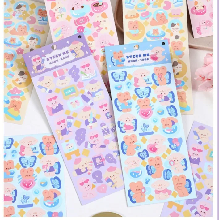 Cute Cartoon Bear Theme Shaped Stickers For Decoration Planners Scrapbook Laptops
Cute Cartoon Bear Theme Shaped Stickers For Decoration Planners Scrapbook Laptops