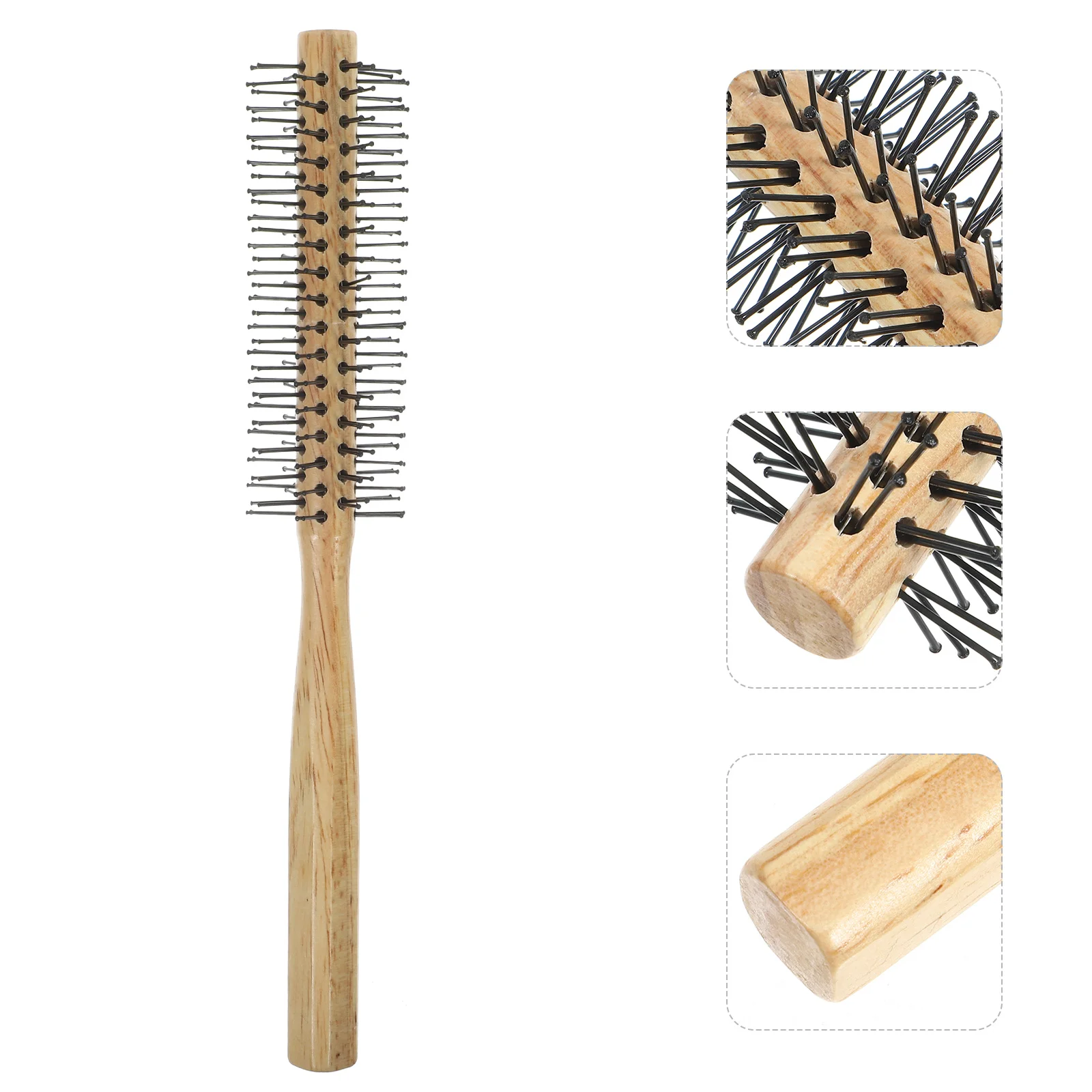 2/1pc Round Hair Brush Blow Drying Comb Household Blow Styling Comb Small Round Brush Wooden Roller Comb
2/1pc Round Hair Brush Blow Drying Comb Household Blow Styling Comb Small Round Brush Wooden Roller Comb