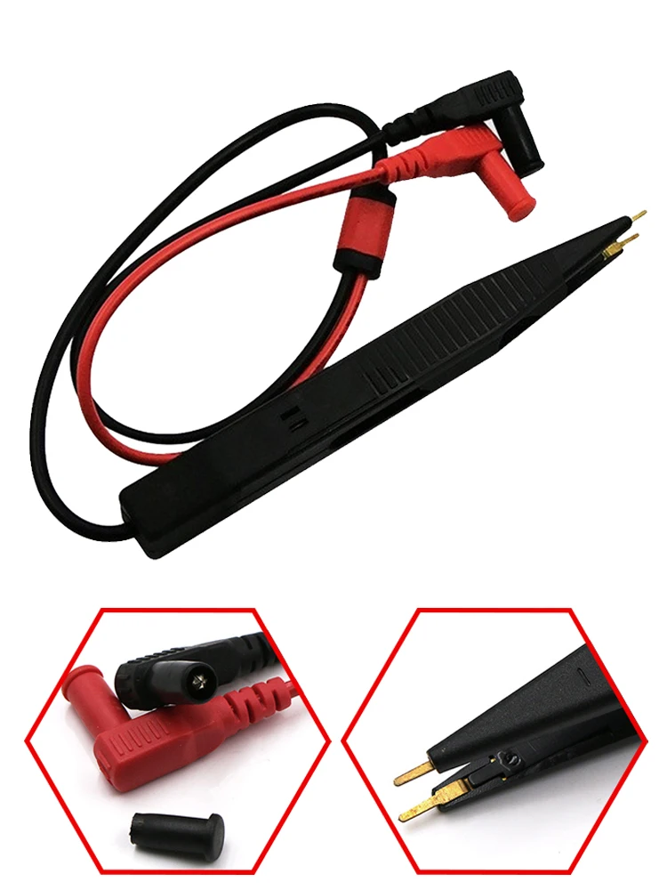 Test Pen Chip Test Clip Probe Tweezers 1pcs 250V Accessories Capacitance Inductance SMD Chip Test Clip Multimeter
Test Pen Chip Test Clip Probe Tweezers 1pcs 250V Accessories Capacitance Inductance SMD Chip Test Clip Multimeter