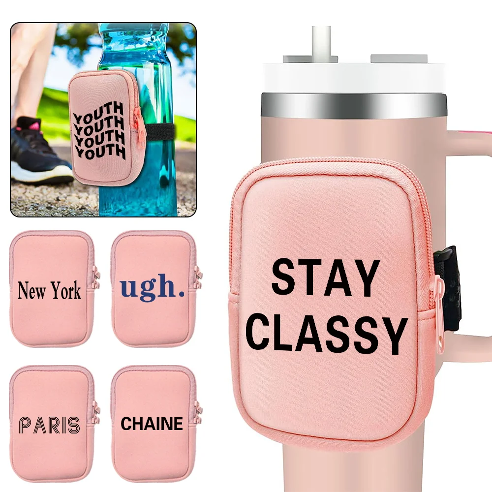 Water Cup Bag Outdoor Sports Multifunctional Water Cup Bags Double Zipper Key Fitness Card Small Item Storage Bag Walls Series 
Water Cup Bag Outdoor Sports Multifunctional Water Cup Bags Double Zipper Key Fitness Card Small Item Storage Bag Walls Series