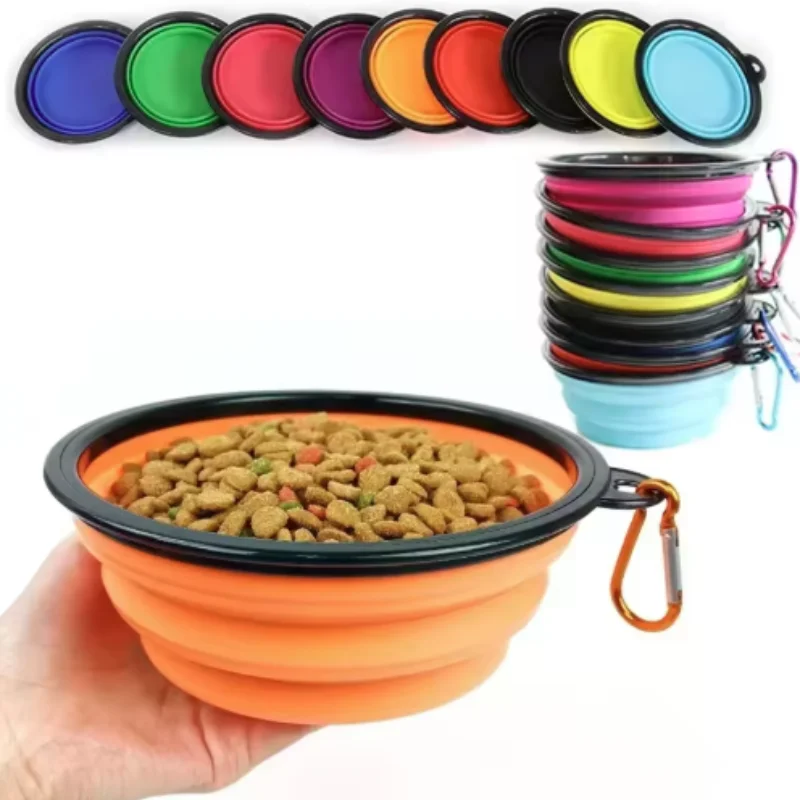 Durable TPR Portable Pet Food Bowl Collapsible Travel Bowl Durable TPR Portable Pet Food Bowl Collapsible Travel Bowl