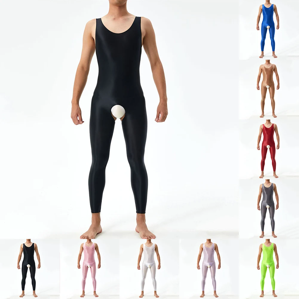 2023 Hot Mens Glossy Bodystocking Sleeveless Full Body Bikini Hombre Lingerie Jumpsuits High Quality Bodysuit Underwear
2023 Hot Mens Glossy Bodystocking Sleeveless Full Body Bikini Hombre Lingerie Jumpsuits High Quality Bodysuit Underwear