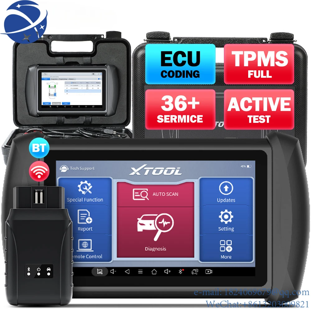 Автомобильный диагностический сканер YUN YIXTOOL InPlus IP819TP, Bluetooth-сканер OBD2, Tpms, активное тестирование, кодирование ECU, обновление D7
Автомобильный диагностический сканер YUN YIXTOOL InPlus IP819TP, Bluetooth-сканер OBD2, Tpms, активное тестирование, кодирование ECU, обновление D7