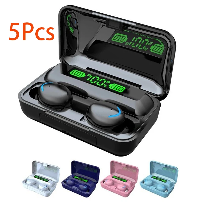 5 шт., беспроводные Bluetooth-наушники F9 с микрофоном
5 шт., беспроводные Bluetooth-наушники F9 с микрофоном