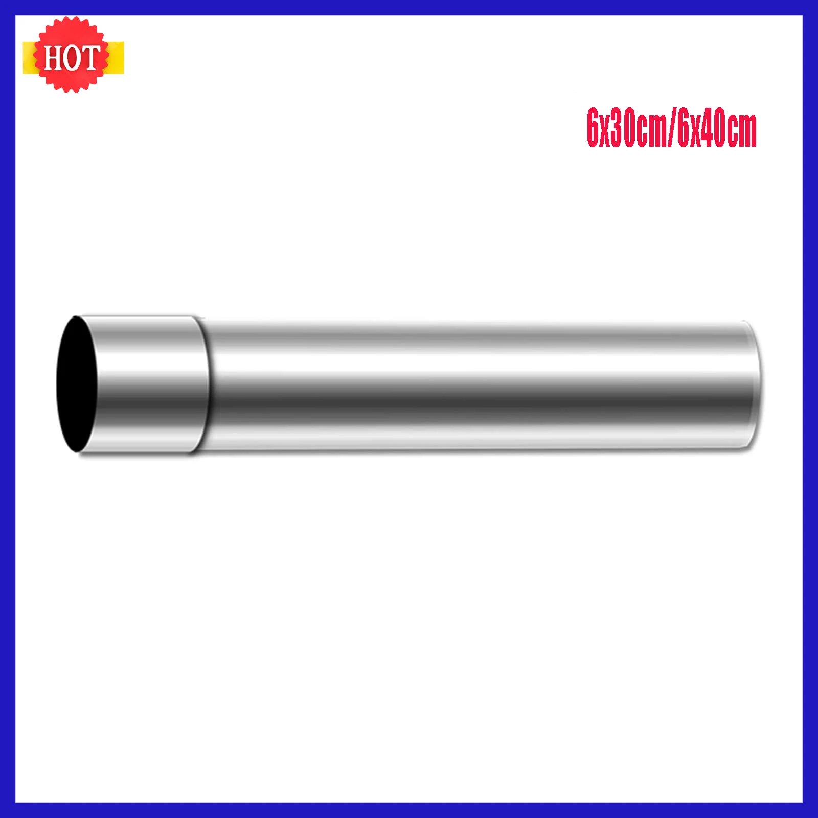 1x 60mm Diameter Stainless Steel Flue 30/40cm Length Stove Pipe Chimney Liner Straight Wood Stoves Heater Exhaust Pipe Silver
1x 60mm Diameter Stainless Steel Flue 30/40cm Length Stove Pipe Chimney Liner Straight Wood Stoves Heater Exhaust Pipe Silver