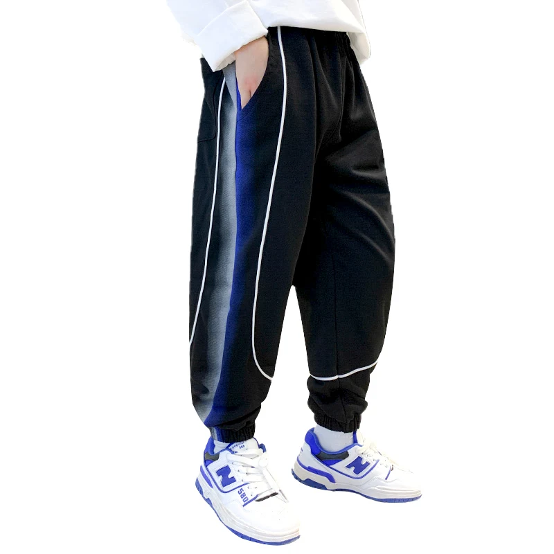 Kids Sports Pants Cotton Autumn Spring Teenage Trousers For Boys Clothes Elastic Waist Running Long Pants 4 6 8 9 10 12 14 Years
Kids Sports Pants Cotton Autumn Spring Teenage Trousers For Boys Clothes Elastic Waist Running Long Pants 4 6 8 9 10 12 14 Years