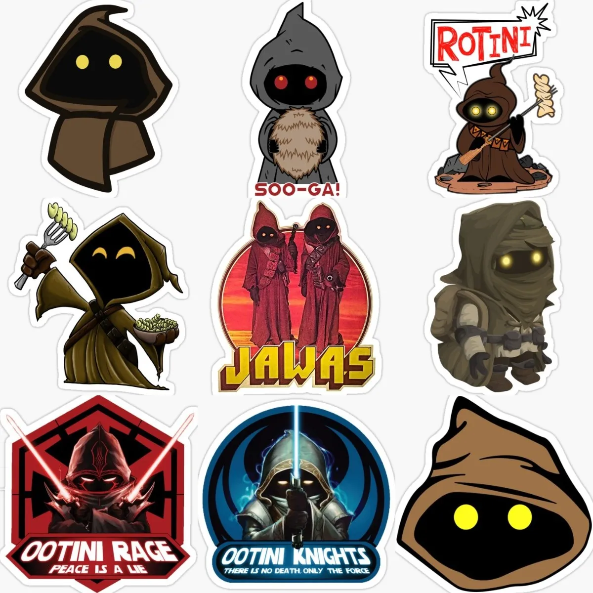 JAWA Utini Creative Catoon Stickers Laptop Motorcycle Car Window Bicycle Wall Helmet Camper Room PVC Decorative Decal Customized
JAWA Utini Creative Catoon Stickers Laptop Motorcycle Car Window Bicycle Wall Helmet Camper Room PVC Decorative Decal Customized