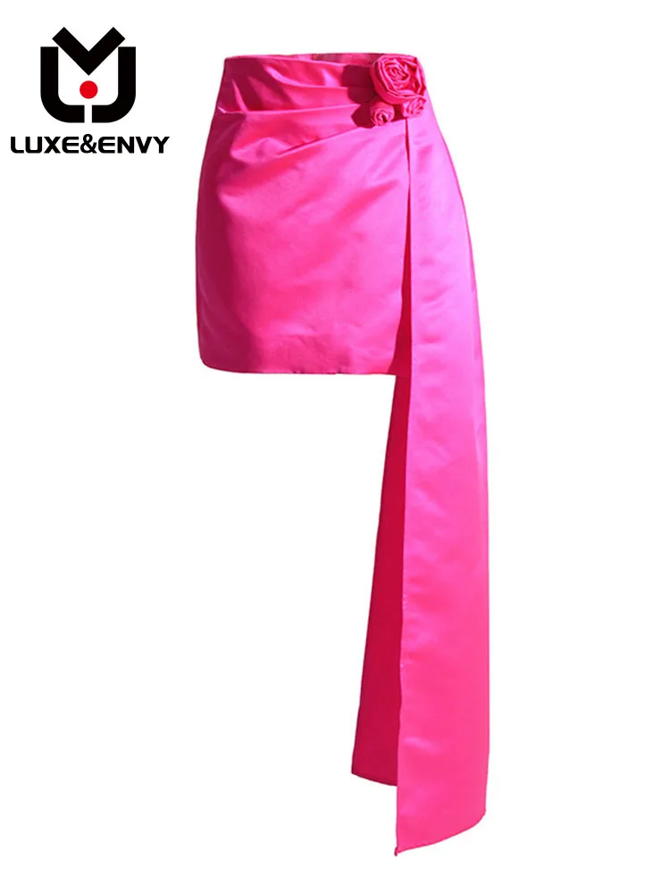 Женская короткая юбка люкс & ENVY, летняя универсальная облегающая юбка с запахом, складками и лентами, модель 2023, 2023
Женская короткая юбка люкс & ENVY, летняя универсальная облегающая юбка с запахом, складками и лентами, модель 2023, 2023
