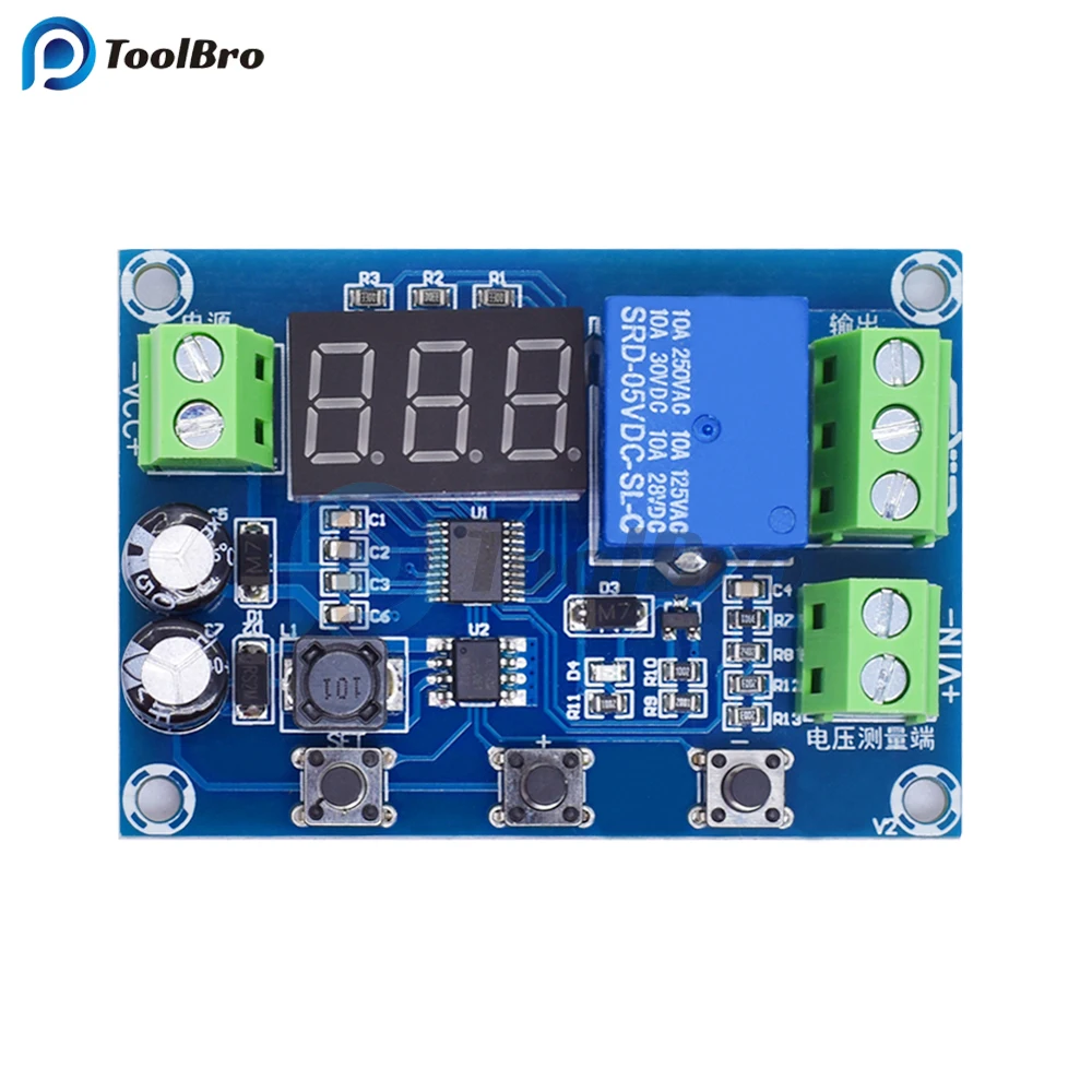 Фонарь для зарядки аккумулятора, измеритель, защита от перенапряжения под напряжением для модуля усиления мощности