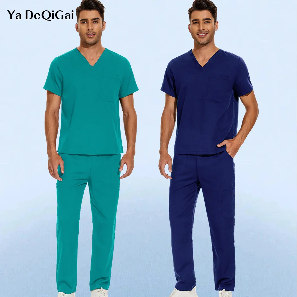Classic V-neck Nurse Top with Pocket Pants Operating Room Uniform Clinical Scrubs Suits Nurse Uniform Doctor Sets Uniform Nurse
Classic V-neck Nurse Top with Pocket Pants Operating Room Uniform Clinical Scrubs Suits Nurse Uniform Doctor Sets Uniform Nurse