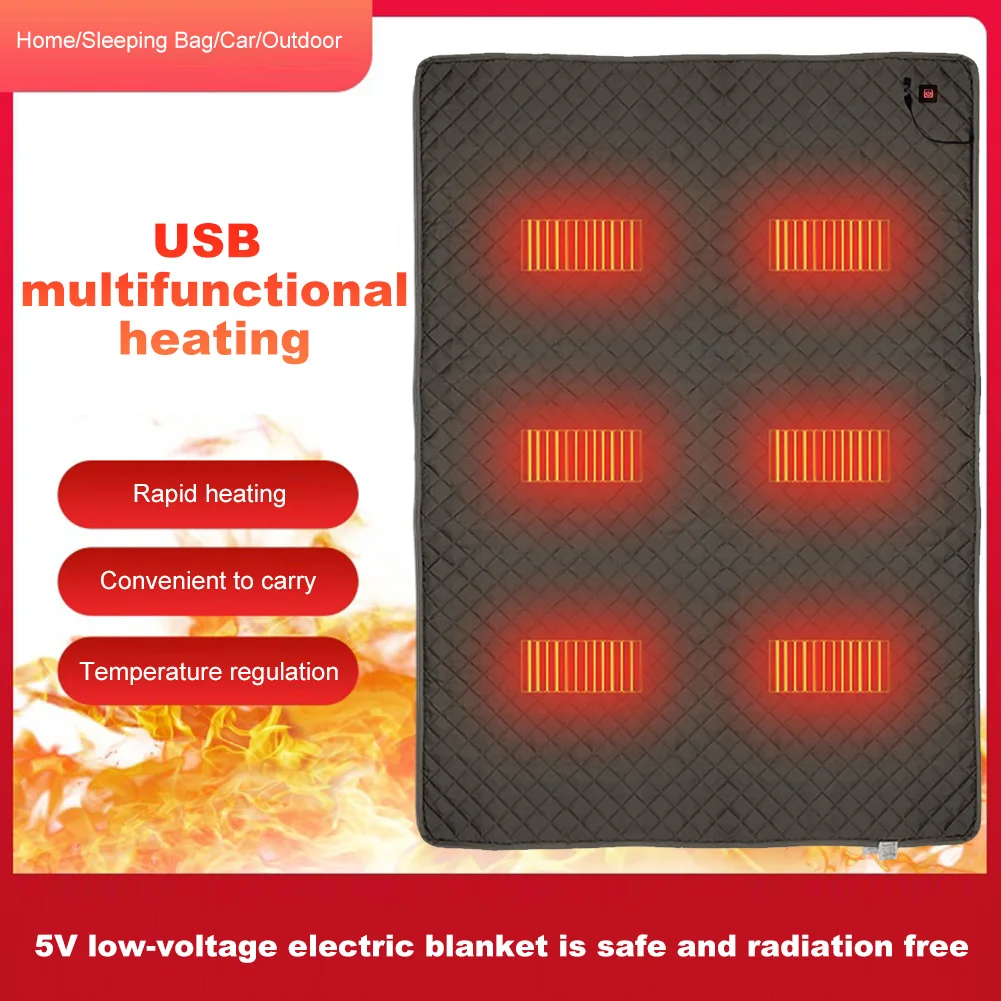 5V USB Sleeping Electric Heating Pad Heated Cushion Winter Blankets Mat Body Warmer Mattress Thermostat Heating Outdoor Camping
5V USB Sleeping Electric Heating Pad Heated Cushion Winter Blankets Mat Body Warmer Mattress Thermostat Heating Outdoor Camping
