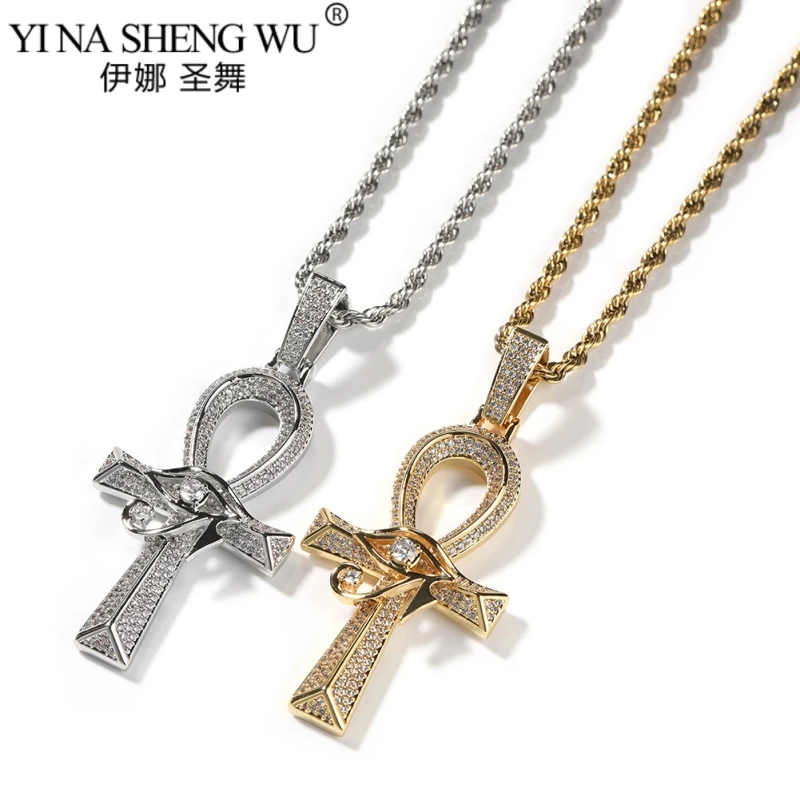 Eye of Horus Pendant Necklace For Men Women Iced Out Crystal Hip Hop Stainless Steel Chain Jewelry Y2k Accessories Birthday Gift
Eye of Horus Pendant Necklace For Men Women Iced Out Crystal Hip Hop Stainless Steel Chain Jewelry Y2k Accessories Birthday Gift