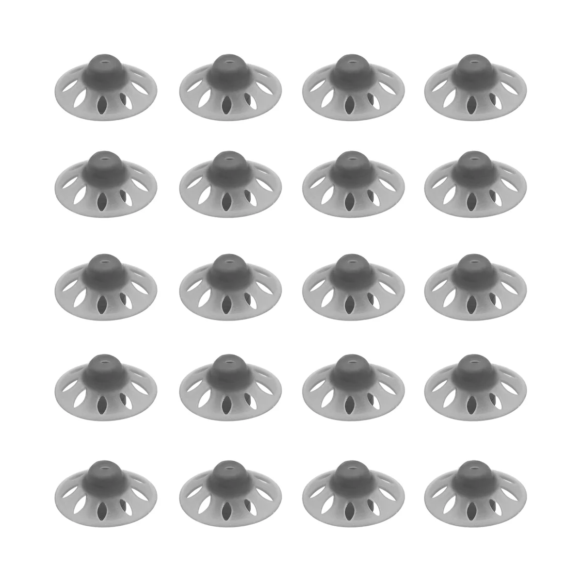 

Hearing Aid Domes for Phonak Marvel & Paradise RIC BTE Models SDS 4.0 Large Open Dome 10mm 20 Pcs Pack,Large