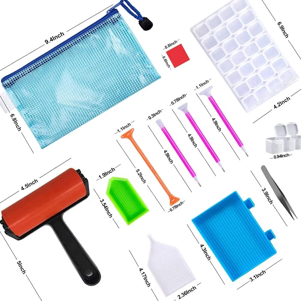 Wholesale Custom Diamond Painting Accessories Painting Roller Diy Diamond Painting Tools Kits
Wholesale Custom Diamond Painting Accessories Painting Roller Diy Diamond Painting Tools Kits