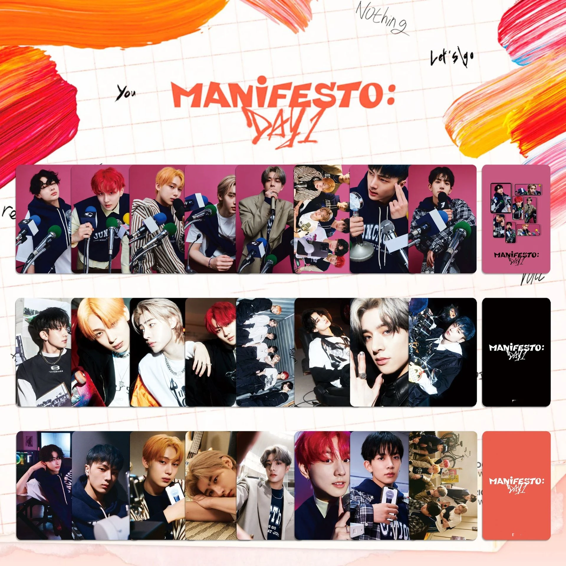 8 шт./компл. KPOP Jungwon Heeaeung Sunoo, манифест: день 1, список фотокарт, брикет, Джейке Джей, Сонг, очаровательные ломо-карты, коллекция поклонников
8 шт./компл. KPOP Jungwon Heeaeung Sunoo, манифест: день 1, список фотокарт, брикет, Джейке Джей, Сонг, очаровательные ломо-карты, коллекция поклонников