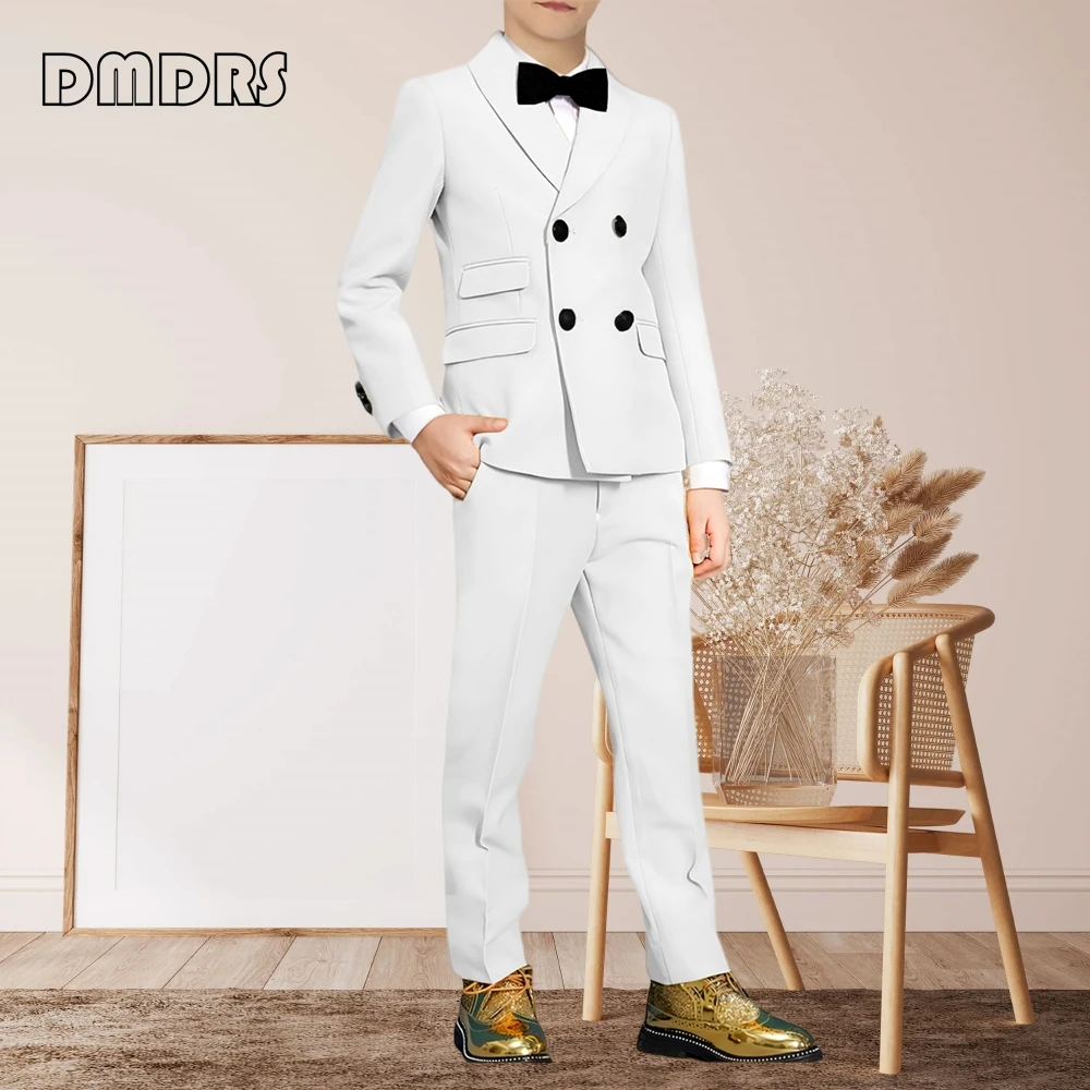 Double Side Pocket Fashion Suit Set For Groom Wedding Best Man 2 Pieces Tuxedo Blazer Pants Double Breasted Men's Suits Set
Double Side Pocket Fashion Suit Set For Groom Wedding Best Man 2 Pieces Tuxedo Blazer Pants Double Breasted Men's Suits Set