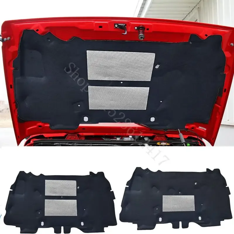 

for Jeep Wrangler 2006 2007 2008-2017 Car Heat Sound Insulation Cotton Front Hood Engine Firewall Mat Pad Cover Noise Deadener