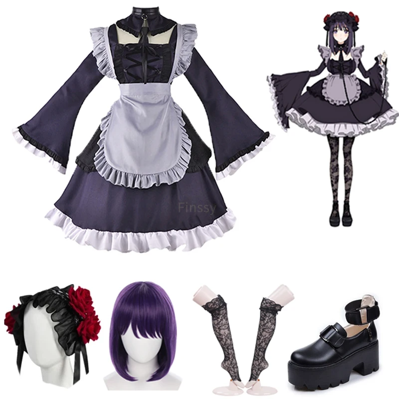 My Dress-Up Darling Kitagawa Marin Cosplay Costume Halloween Anime Maid Cosplay Dress Uniform Including Headgear Tie
My Dress-Up Darling Kitagawa Marin Cosplay Costume Halloween Anime Maid Cosplay Dress Uniform Including Headgear Tie