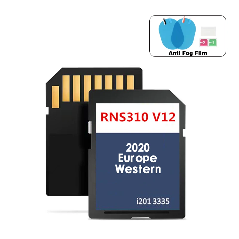 

RNS 310 V12 West Europe FX Navi SD Card Version 2020 8GB Navigation Maps Update