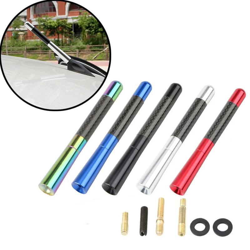 High Quality 12cm Car Roof Antenna Carbon Fiber Radio Aerial Antenna with M3 M4 M5 M6 Screws Car Exterior Decoration Universal
High Quality 12cm Car Roof Antenna Carbon Fiber Radio Aerial Antenna with M3 M4 M5 M6 Screws Car Exterior Decoration Universal