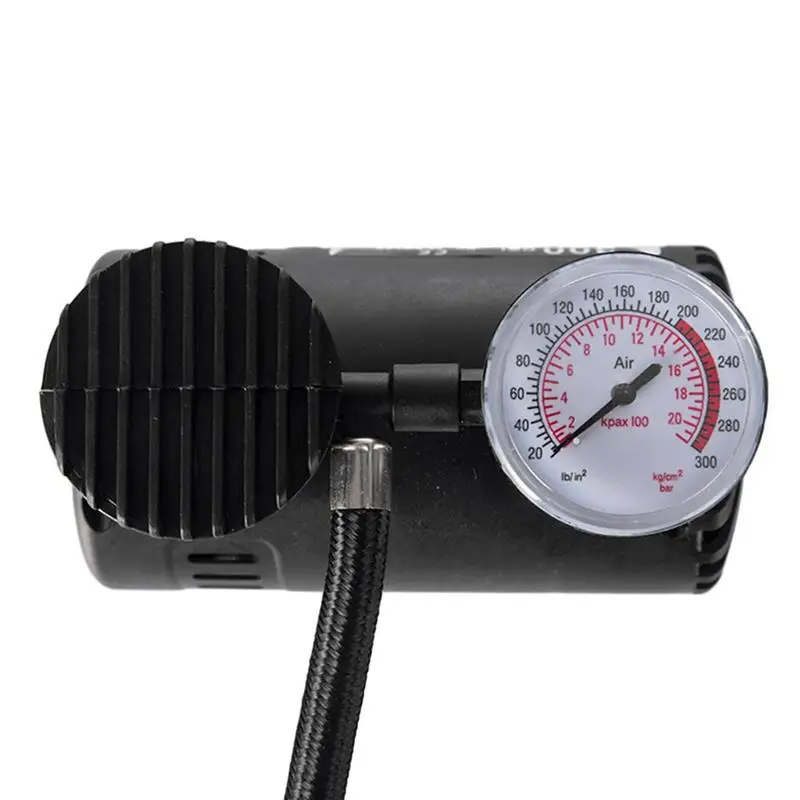 

300psi Automatic Reading Tire Inflator Portable Air Compressor For Car Motorcycles Bicycle Car Adapter Wired Inflatable Pump