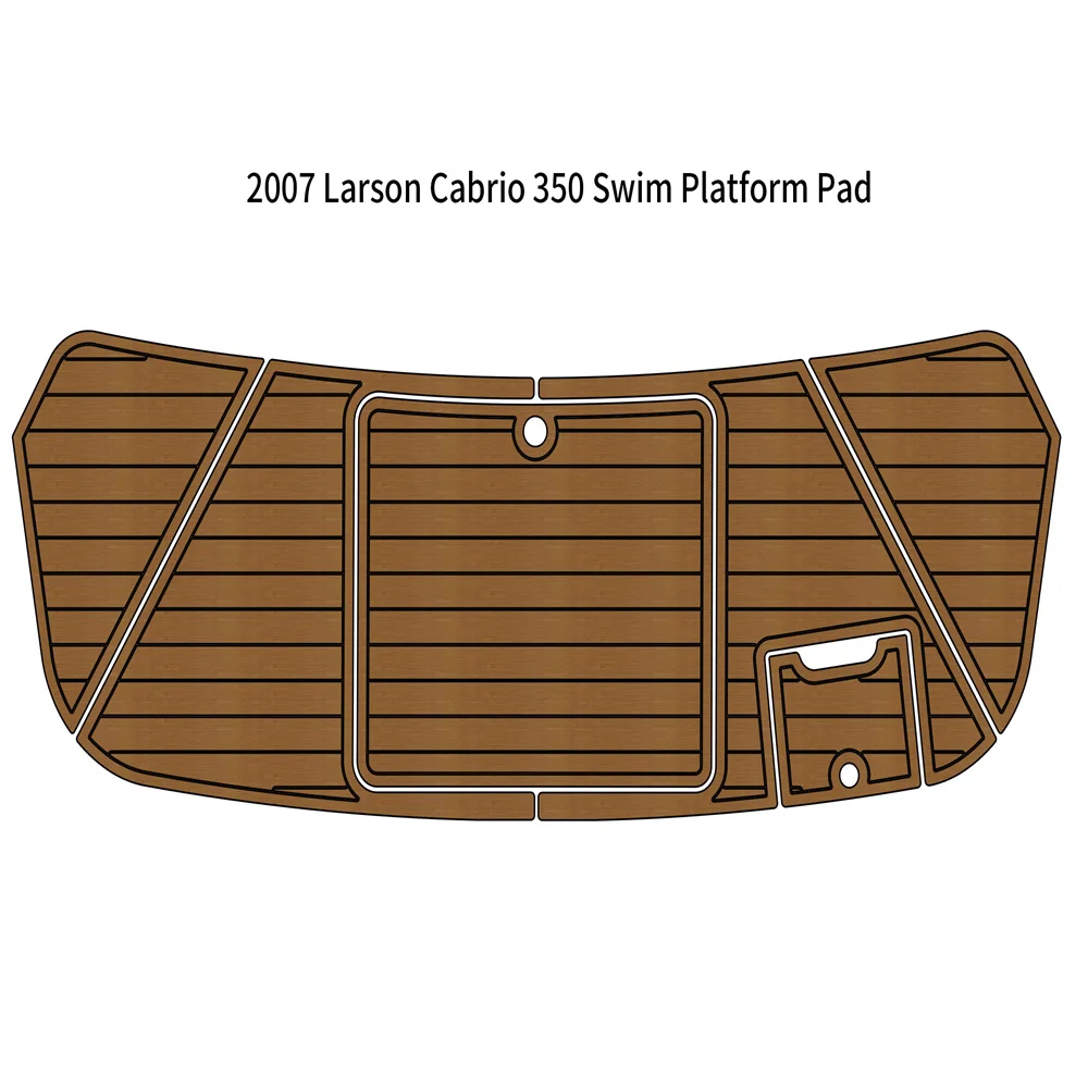 2007 Larson Cabrio 350 Swim Platform Step Mat Boat EVA Foam Teak Deck Floor Pad
2007 Larson Cabrio 350 Swim Platform Step Mat Boat EVA Foam Teak Deck Floor Pad
