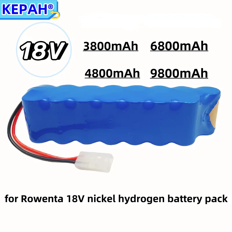18V 3800mAh-9800mAh suitable for Rowenta CD vacuum cleaner RH8771 nickel hydrogen battery pack Tefal extreme vacuum cleaner P102
18V 3800mAh-9800mAh suitable for Rowenta CD vacuum cleaner RH8771 nickel hydrogen battery pack Tefal extreme vacuum cleaner P102