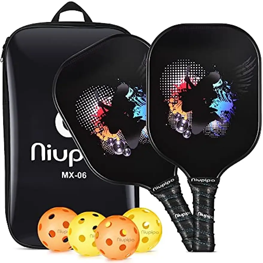 niupipo Pickleball Paddle, USAPA Approved Pro Graphite Pickleball Paddle/Paddles Set, Polypropylene Honeycomb Core
niupipo Pickleball Paddle, USAPA Approved Pro Graphite Pickleball Paddle/Paddles Set, Polypropylene Honeycomb Core