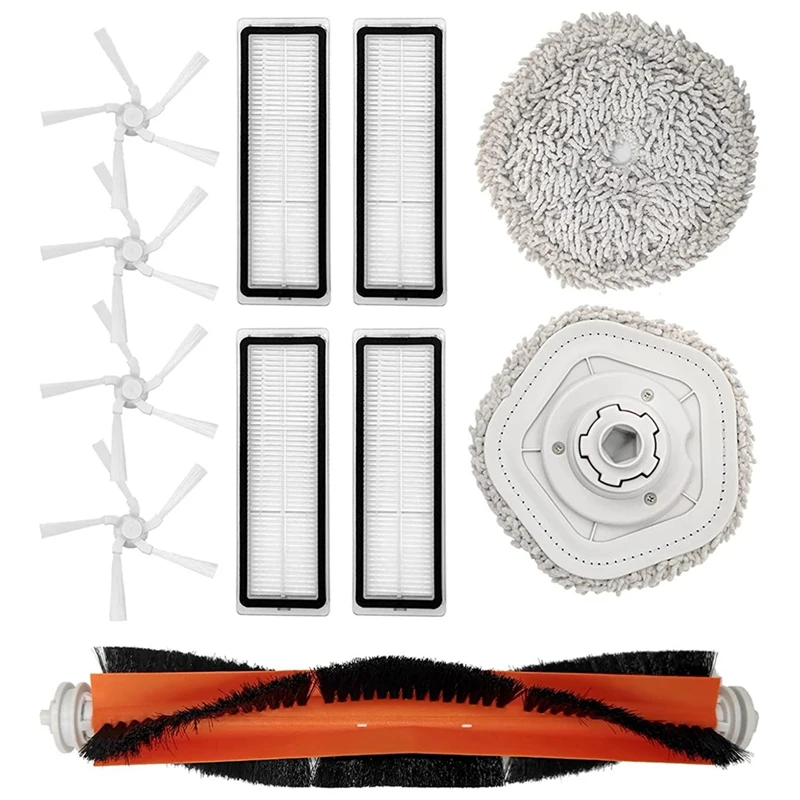 Для робота-пылесоса Xiaomi Dreame W10, основная щетка, чистящие салфетки, Фильтры Hepa, боковые щетки, комплект запасных частей
Для робота-пылесоса Xiaomi Dreame W10, основная щетка, чистящие салфетки, Фильтры Hepa, боковые щетки, комплект запасных частей