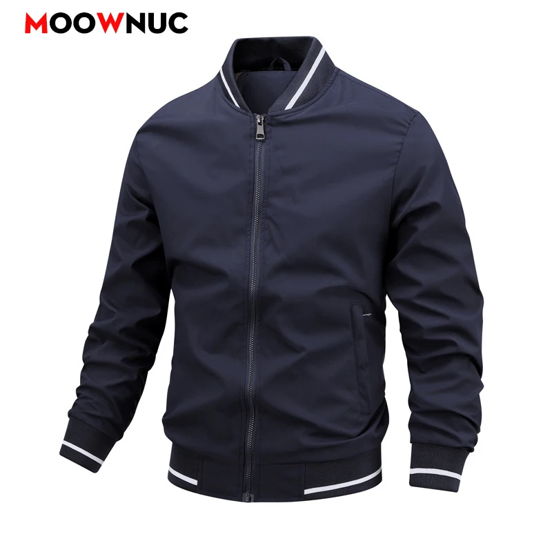 

Male Men's Jacket Spring Casual Coats Windbreaker Autumn Overcoat 2023 Outdoors Youth Windproof Hombre Coveral Plus Size MOOWNUC