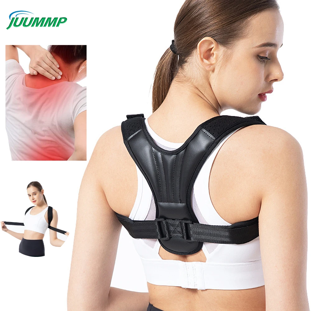 Posture Corrector for Men and Women Upper Back Spine,Neck,Shoulder & Clavicle Support Brace for Bad Posture,Slumping,Pain Relief
Posture Corrector for Men and Women Upper Back Spine,Neck,Shoulder & Clavicle Support Brace for Bad Posture,Slumping,Pain Relief