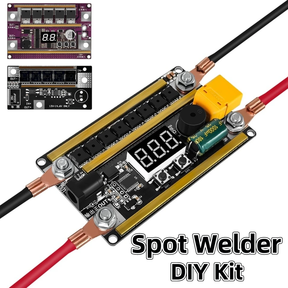 Welding Machine Control Board Support Welding 0.1mm-0.2mm Nickel Sheet 12V Portable Mini Handheld Welder for 18650 Battery
Welding Machine Control Board Support Welding 0.1mm-0.2mm Nickel Sheet 12V Portable Mini Handheld Welder for 18650 Battery