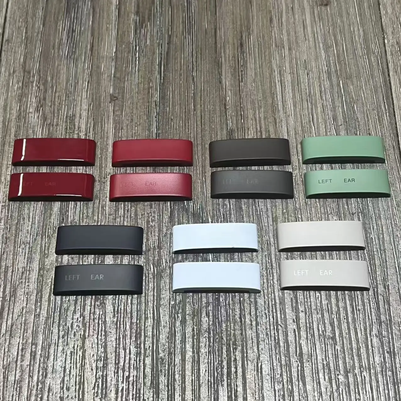 Original new spare parts for Beats Studio Pro ANC headphones replacement Hinge plastic Left/Right logo buckle repair parts Original new spare parts for Beats Studio Pro ANC headphones replacement Hinge plastic Left/Right logo buckle repair parts