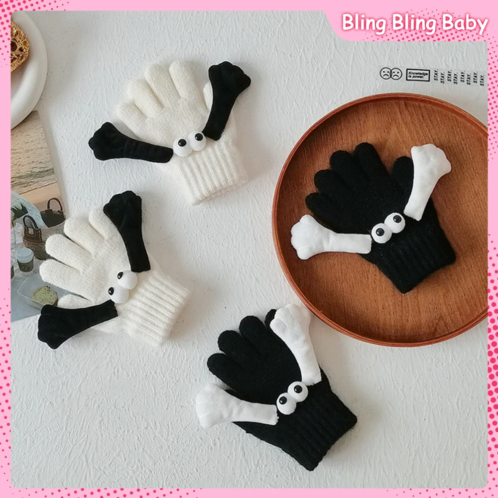 2-12 Years Old Children Cartoon Cute Play Tricks Knitted Five-Finger Gloves Winter Simple Outdoor Keep Warm Gloves Kids Mitten
2-12 Years Old Children Cartoon Cute Play Tricks Knitted Five-Finger Gloves Winter Simple Outdoor Keep Warm Gloves Kids Mitten