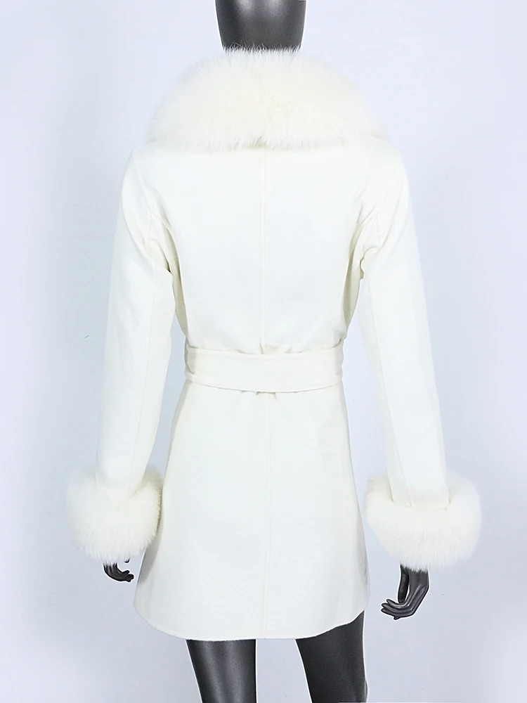 New Real Fur Coat Winter Jacket Women Natural Fox Fur Collar Cuffs Belt Cashmere Wool Woollen Ladies Outerwear Streetwear 9 Mallzona S4b5aff0d5fd84780bbd2d1ea2fab6e84f New Real Fur Coat Winter Jacket Women Natural Fox Fur Collar Cuffs Belt Cashmere Wool Woollen Ladies Outerwear Streetwear Mallzona