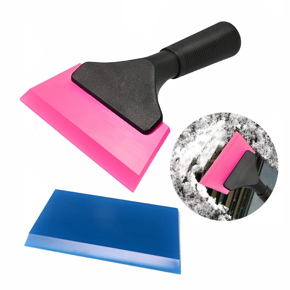 EHDIS Window Home Cleaning Ice Scraper with Spare Rubber Blade Tool Car Windshield Glass Squeegee Winter Snow Shovel Water Wiper
EHDIS Window Home Cleaning Ice Scraper with Spare Rubber Blade Tool Car Windshield Glass Squeegee Winter Snow Shovel Water Wiper