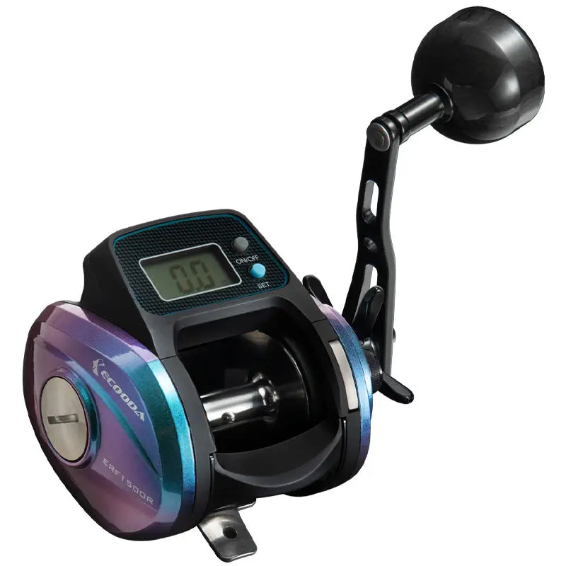 Ecooda ERF Sea Fishing Reel with 8kg 12kg 15kg Drag Power and Line Counter Eco-Friendly Design
Ecooda ERF Sea Fishing Reel with 8kg 12kg 15kg Drag Power and Line Counter Eco-Friendly Design