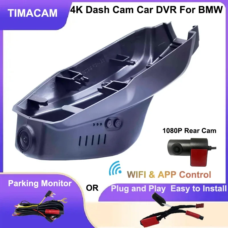 

4K Wifi Dash Cam Camera for BMW 2 Series 218i 220i F22 F23 F44 F45 F46 2016 2017 2018 2019 2020 2021 2022 Car DVR Video Recorder