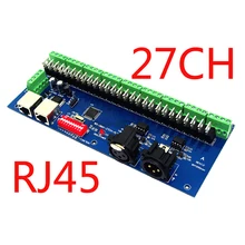 27CH LED DMX512 Controller 27-Channel DMX Decoder Board LED 9 Groups of RGB Output DMX
27CH LED DMX512 Controller 27-Channel DMX Decoder Board LED 9 Groups of RGB Output DMX