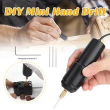 Jewelry Tools Mini Electric Drills Portable Handheld Micro USB Drill with 3pc Bits DC 5V for Jewelry Making DIY Wood Craft
Jewelry Tools Mini Electric Drills Portable Handheld Micro USB Drill with 3pc Bits DC 5V for Jewelry Making DIY Wood Craft