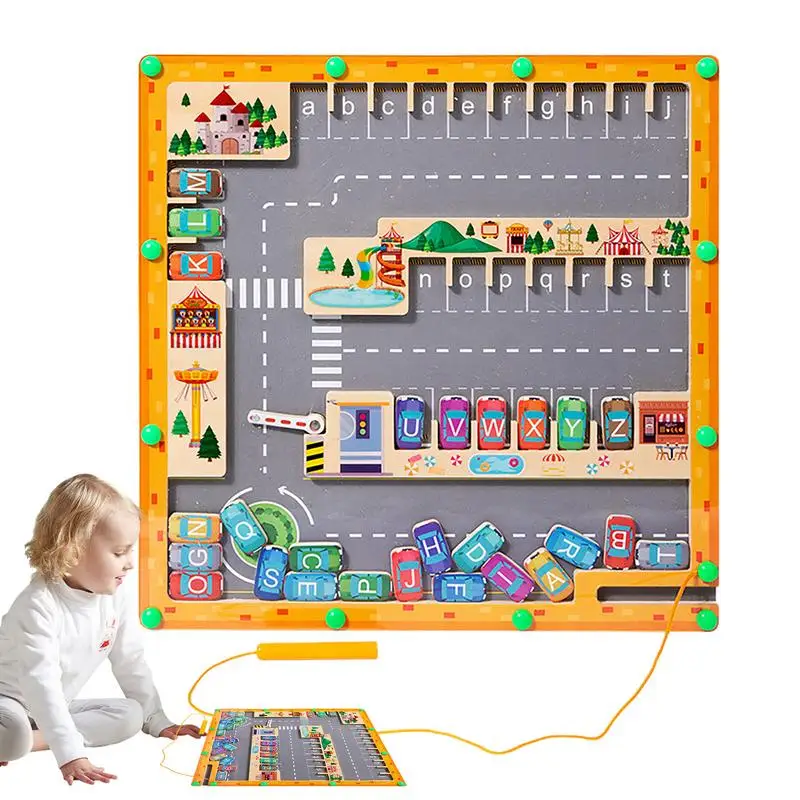 

Магнитный алфавит, головоломка с буквами, деревянные магнитные буквы, головоломки, игрушки Монтессори, Обучающие Развивающие игрушки для мелкой моторики