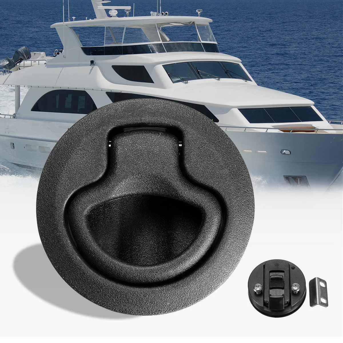 1PCS Round Flush Pull Slam Latch for RV Boat Marine Deck Hatches Lift Pull Handle Non Key Marine Deck Locker
1PCS Round Flush Pull Slam Latch for RV Boat Marine Deck Hatches Lift Pull Handle Non Key Marine Deck Locker