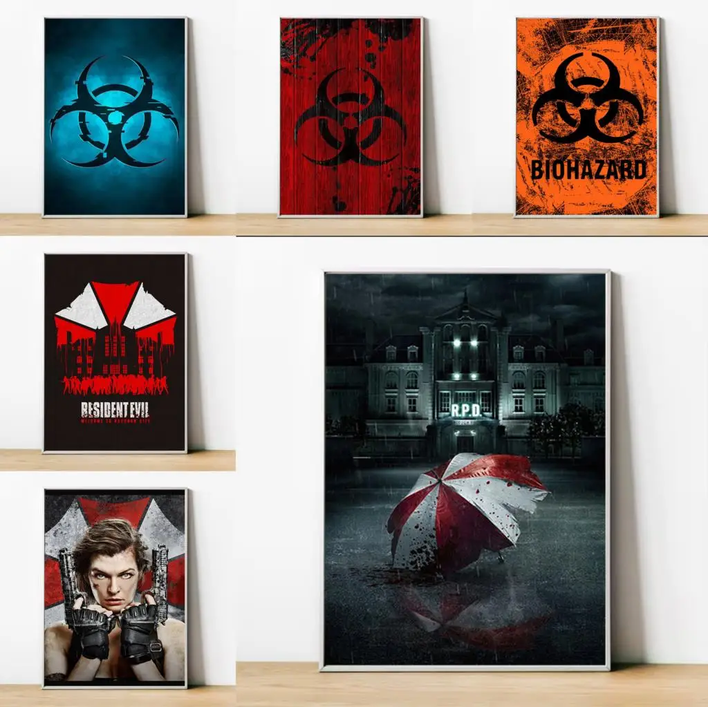 Posters for Wall Decororation GAME R-resident E-evil Living Room Decoration Print Poster Home Painting on Canvas Art Decorations
Posters for Wall Decororation GAME R-resident E-evil Living Room Decoration Print Poster Home Painting on Canvas Art Decorations