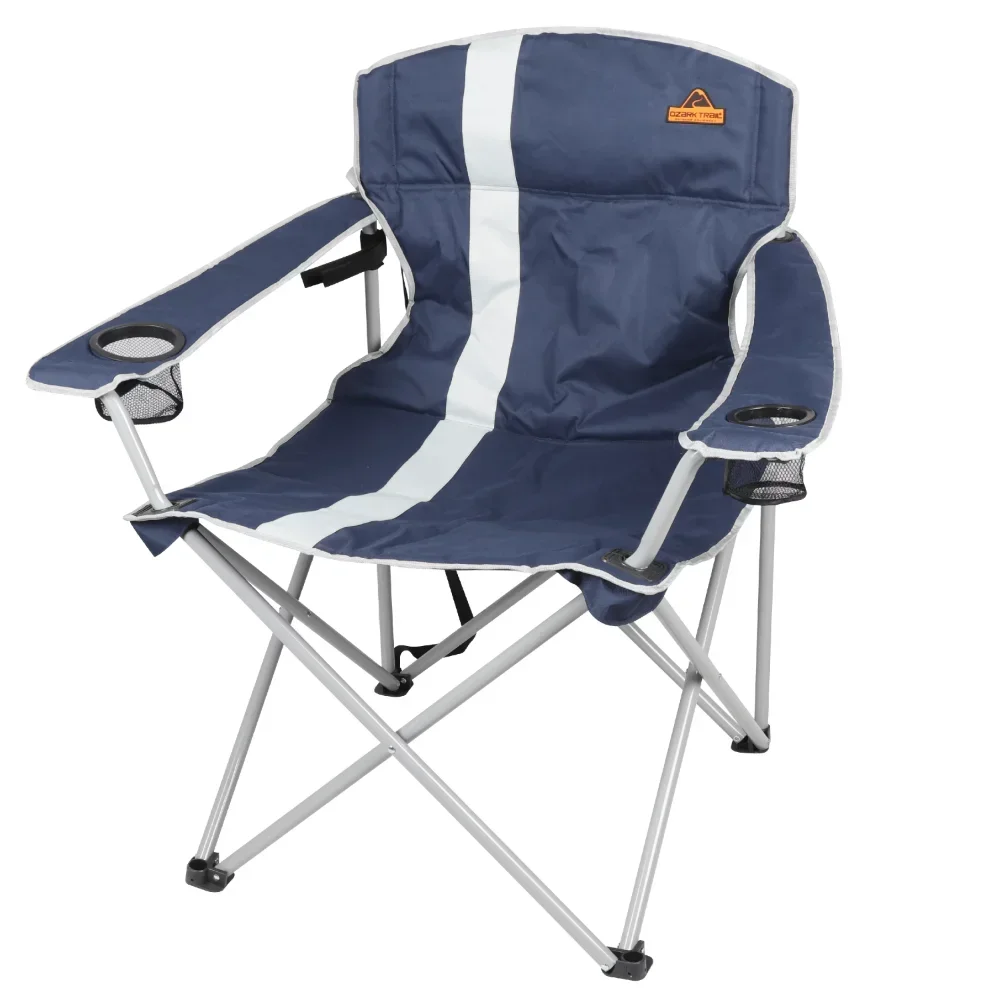 Ozark Trail Big and Tall Chair with Cup Holders, Blue for Outdoor camping chair portable chair
Ozark Trail Big and Tall Chair with Cup Holders, Blue for Outdoor camping chair portable chair